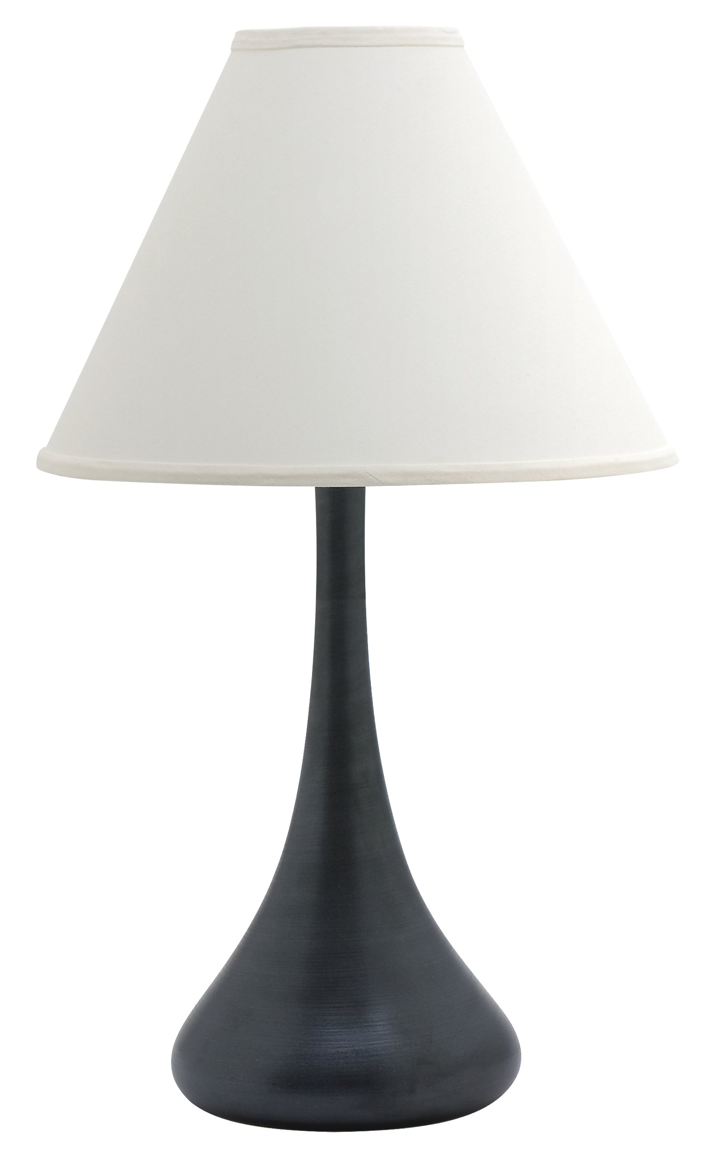 House of Troy Scatchard 26" Stoneware Table Lamp in Black Matte GS801-BM