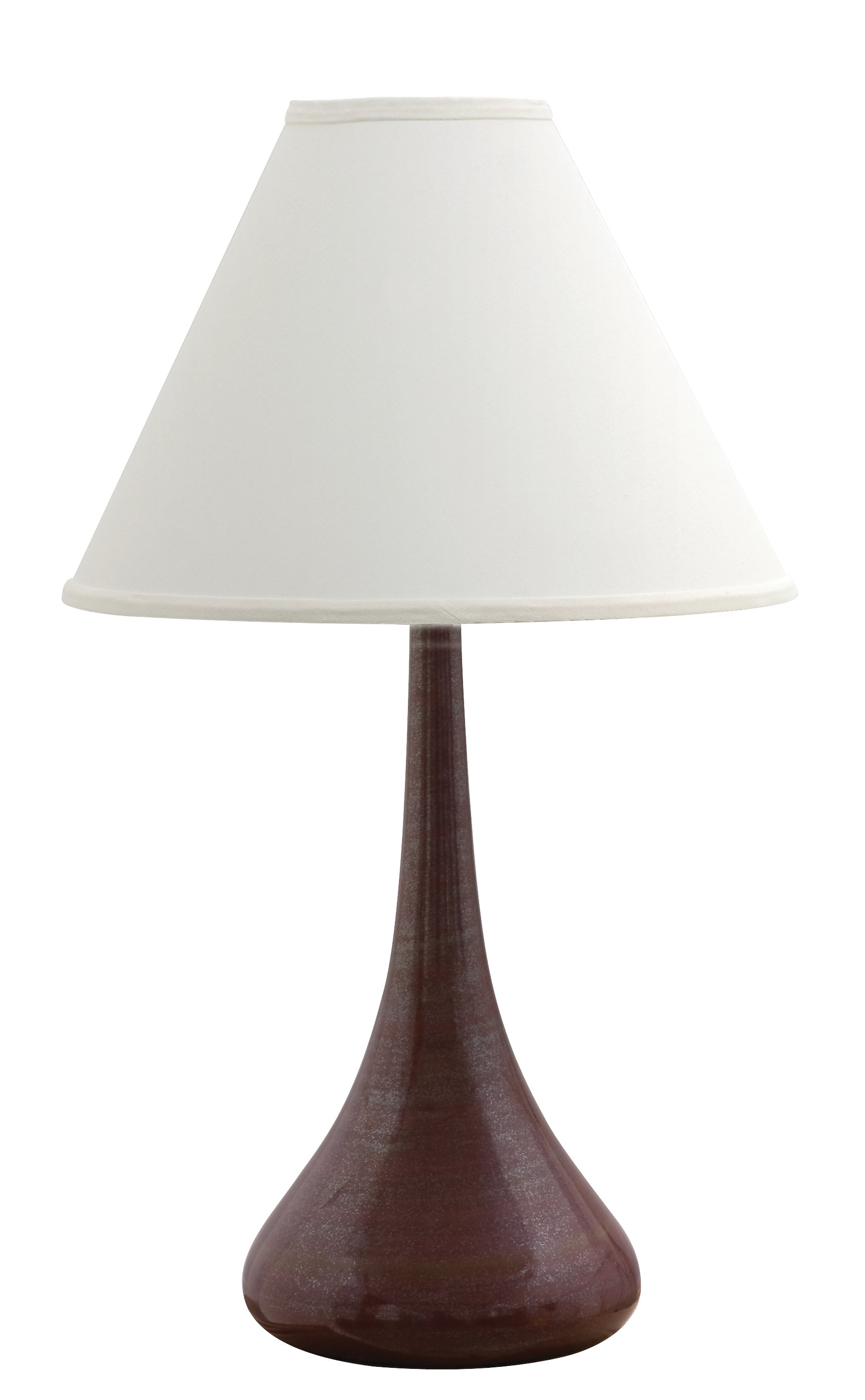 House of Troy Scatchard 26" Stoneware Table Lamp in Iron Red GS801-IR