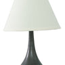 House of Troy Scatchard 19" Stoneware Table Lamps in Black Matte