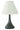 Black Matte Scatchard 19" Stoneware Table Lamp – House of Troy studio photo