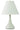 White Matte Scatchard 19" Stoneware Table Lamp – House of Troy studio photo