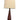 House of Troy Scatchard 26.5" Stoneware Accent Lamp in Iron Red