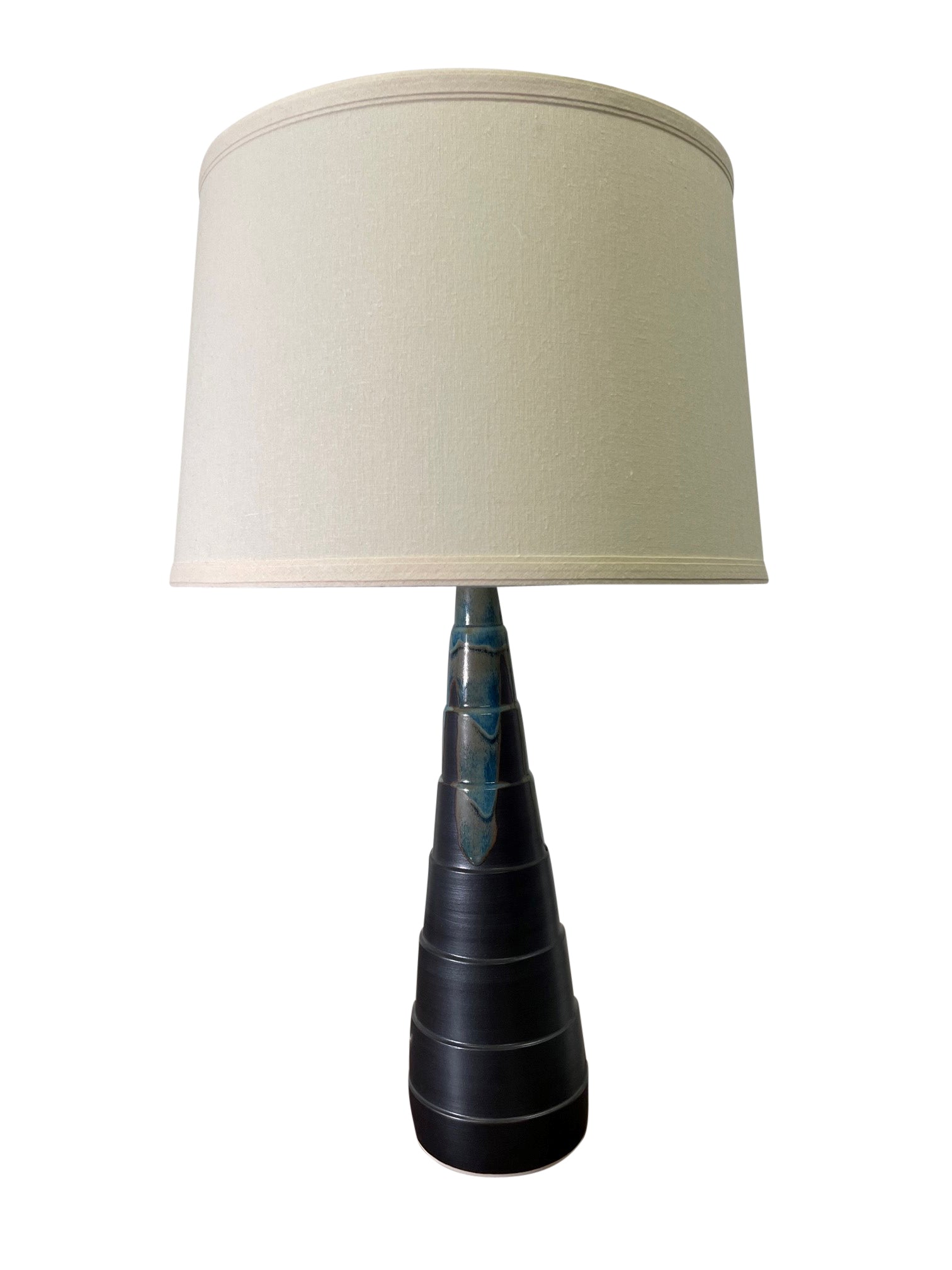 House of Troy Scatchard 26.5" Stoneware Accent Lamp in Kaleidoscope GS826-KS