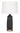 House of Troy Scatchard Table Lamp with SN Metal USB Base in Black Matte GSB105-BM