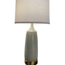 House of Troy Scatchard Table Lamps with AB Metal USB Base in Sand