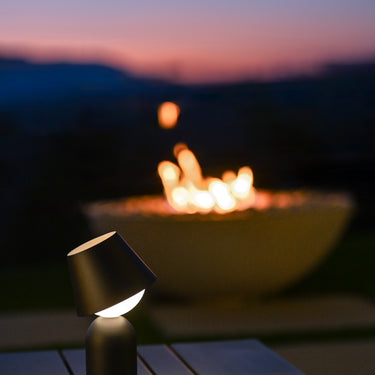 Koncept Guy LED Lantern Shade Brass