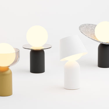 Koncept Guy LED Lantern Shade Brass