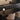 Koncept Guy LED Lantern Shade Matte Black Disk Collar Dark Grey Glass