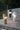 Koncept Guy LED Lantern Shade Matte White Felt Cape Light Marble