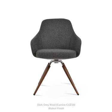 Gazel Carrot Swivel Armchair by SohoConcept - New