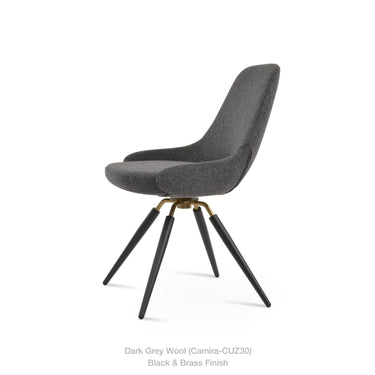 Gazel Carrot Swivel Chair by SohoConcept - New