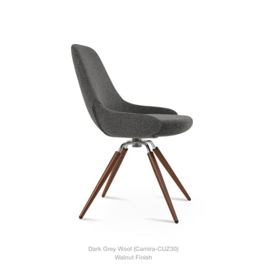 Gazel Carrot Swivel Chair by SohoConcept - New