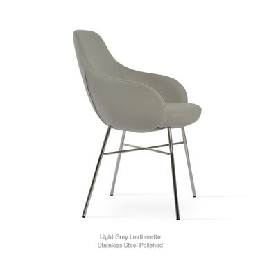 Gazel Cross Armchair by SohoConcept - New