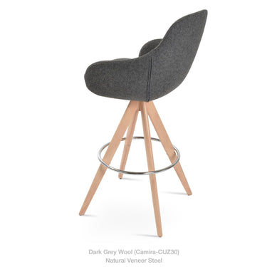 Gazel Pyramid MW Arm Stool by SohoConcept - New