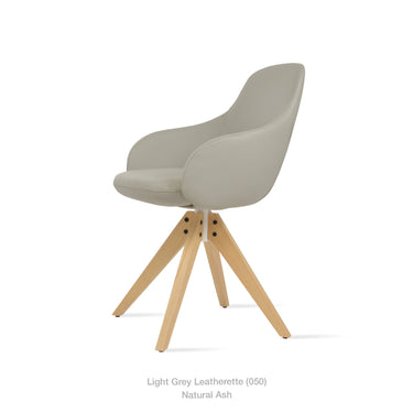 Gazel Pyramid Swivel Armchair by SohoConcept - New