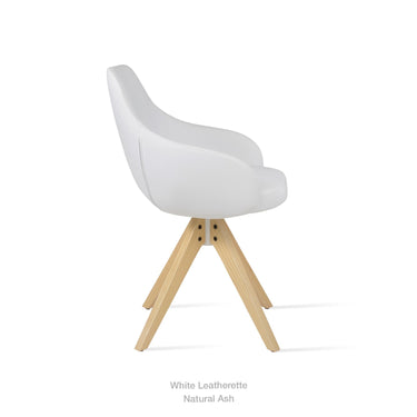 Gazel Pyramid Swivel Armchair by SohoConcept - New