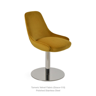 Gazel Round Swivel Chair by SohoConcept - New