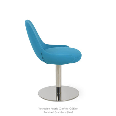 Gazel Round Swivel Chair by SohoConcept - New
