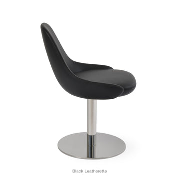 Gazel Round Swivel Chair by SohoConcept - New