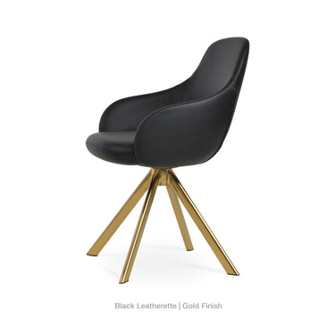 Gazel Sword Swivel Armchair by SohoConcept - New