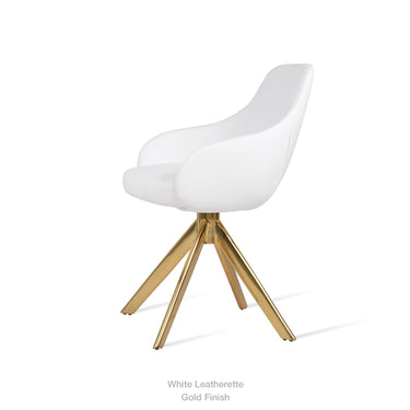 Gazel Sword Swivel Armchair by SohoConcept - New