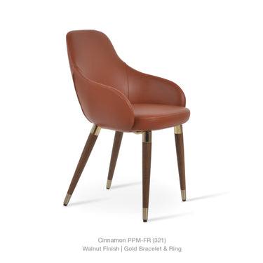 Gazel Wood Armchair by SohoConcept - New