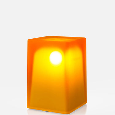 Gem Square rechargeable lamp by NEOZ – Amber