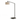 Nova Stretch 75"H 1-Light Chairside Arc Lamp in Matte Black, Cashmere Gray shade, photo 21