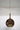 Penta Glo Maxi pendant in bronze glass, switched off