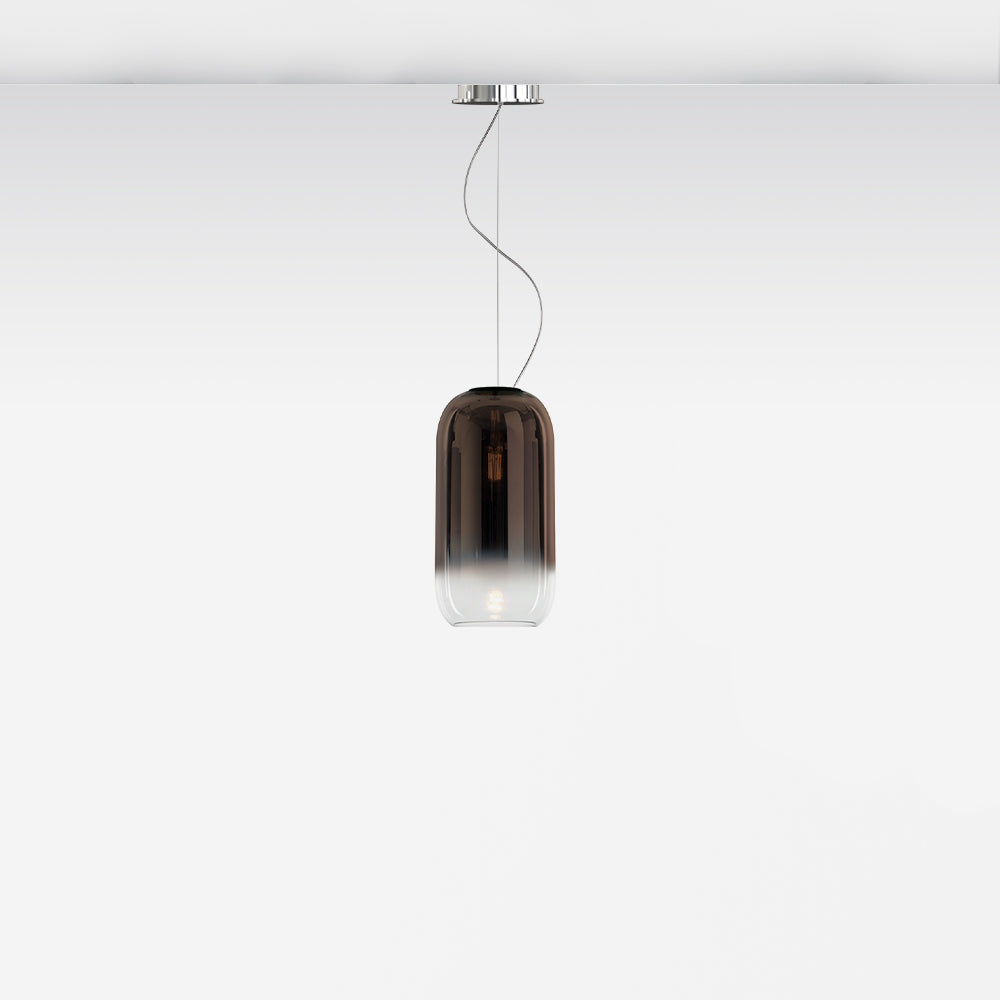 Gople Suspension Bronze Handblown Glass | Artemide 1