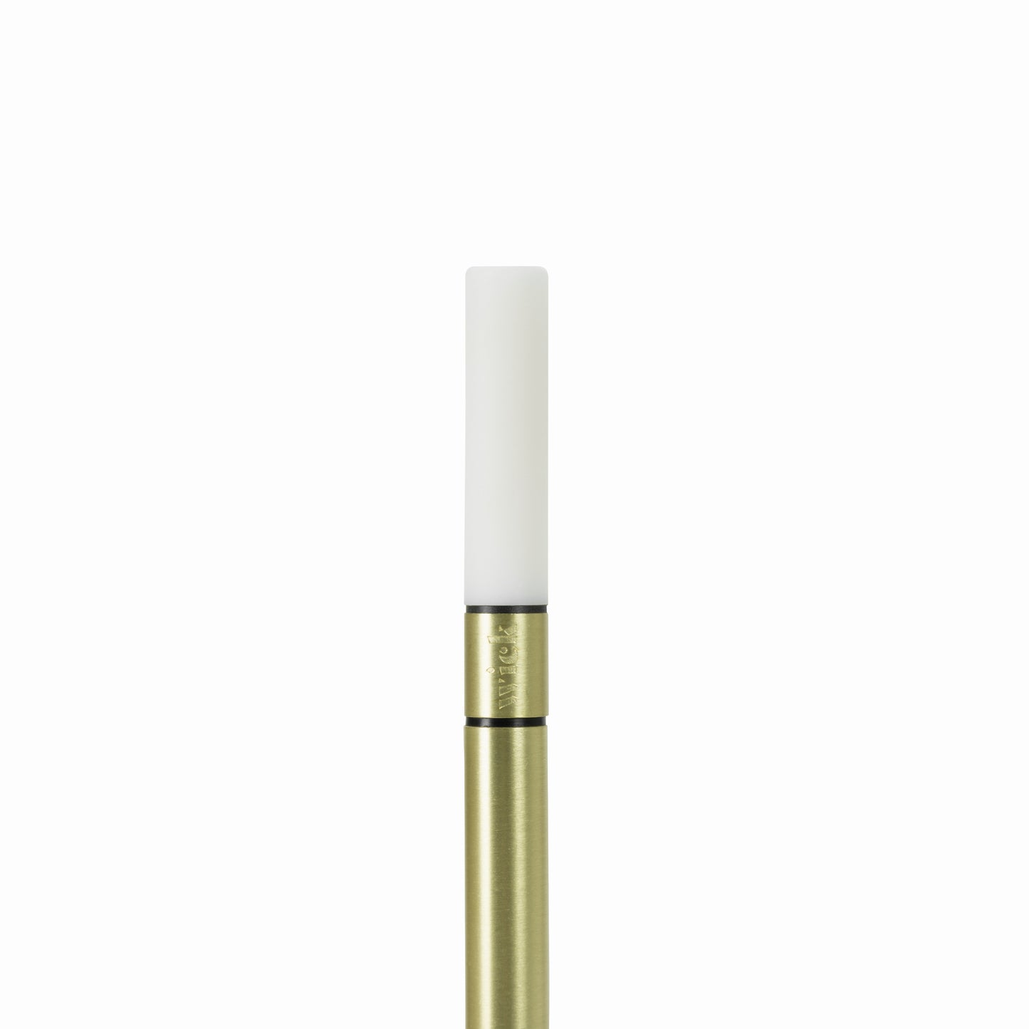 Wick Portable Lamp - Brass Color with Modern Appeal
