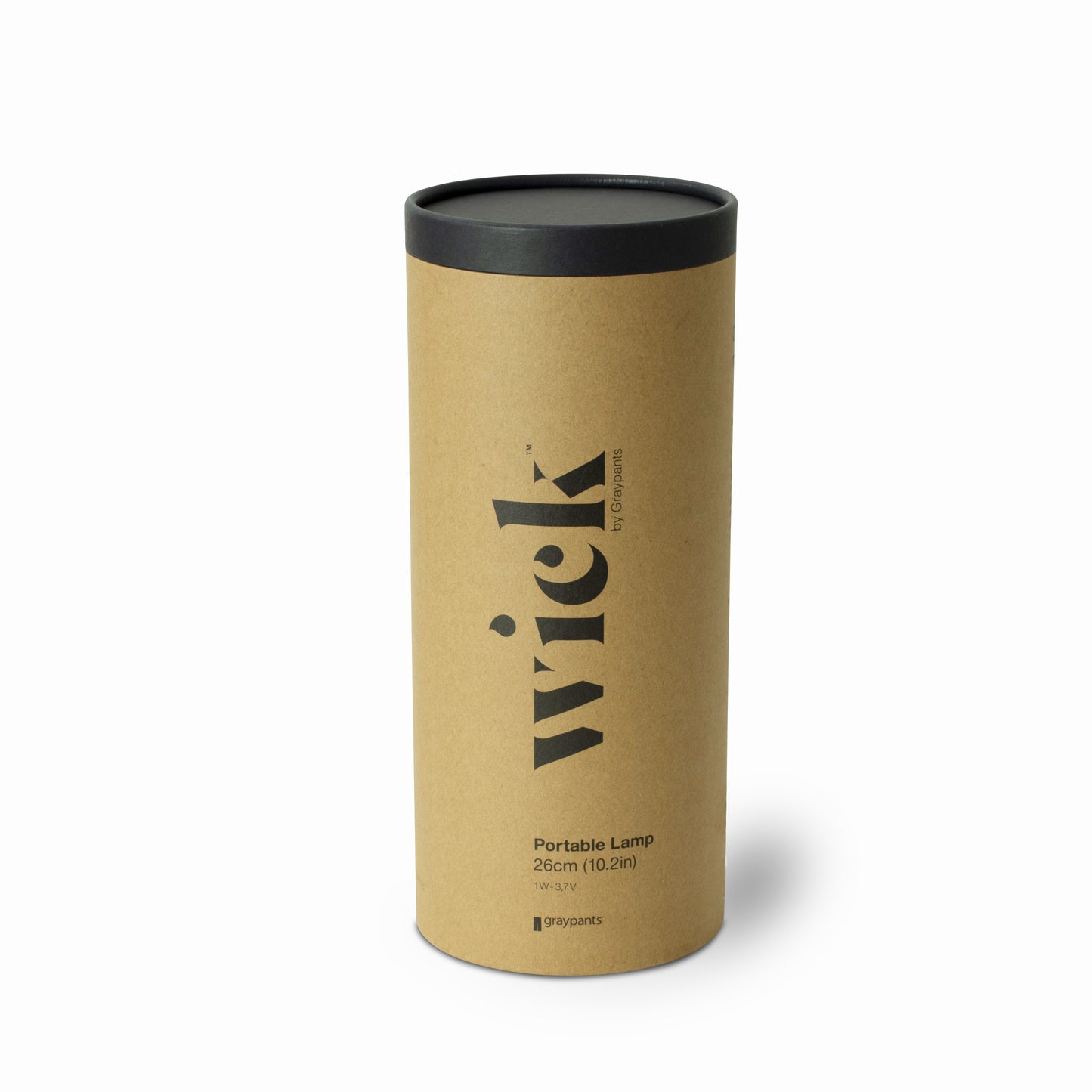Wick Portable Lamp - Gray, Portable, and Sustainable