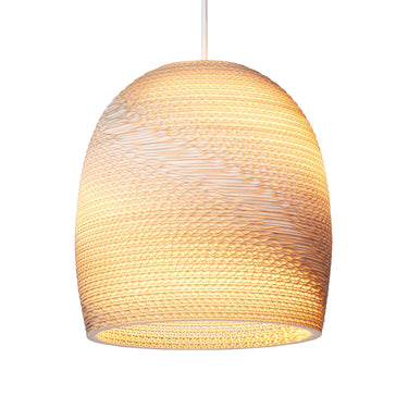 Handmade Bell pendant light by Graypants - eco-friendly home lighting solution.
