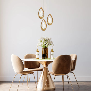 Dimmable LED Pendant Light in Brass Finish - Grouse HA05086