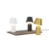 Guy Portable Lamp Charging Mat for multiple lamps in black steel finish
