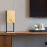 Nova of California Luxe Tabletop Touchless Hand Sanitizer Dispenser 21 Brushed Brass Powermist
