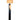 Nova of California Half Moon Floor Lamp Night Light Dark Brown Etruscan Gold Linen Shade