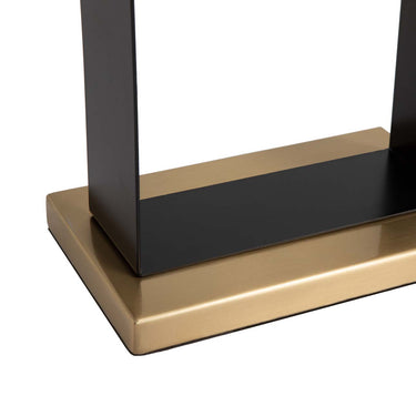 Nova of California Luxe Tabletop Touchless Hand Sanitizer Dispenser 21 Brushed Brass Powermist