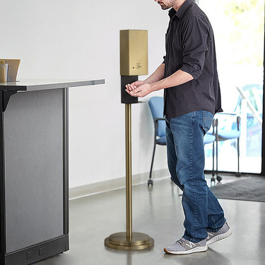 Nova Luxe Touchless Hand Sanitizer Floor Stand, 54", photo 2
