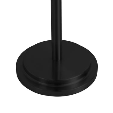 Luxe Floor Stand Touchless Hand Sanitizer Dispenser 54" Matte Black Powermist