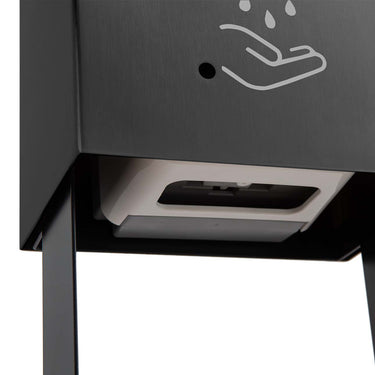 Luxe Tabletop Touchless Hand Sanitizer Matte Black
