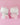 Hello Kitty Apple by Leblon Delienne, Matt White & Pastel Pink colorway, 26 cm – image 2