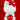 Hello Kitty Apple by Leblon Delienne, White & Red colorway, 26 cm – image 4