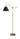 House of Troy Hyde Park Floor Lamp Weathered Brass w/Black Parchment Shade HP700-WB-BP