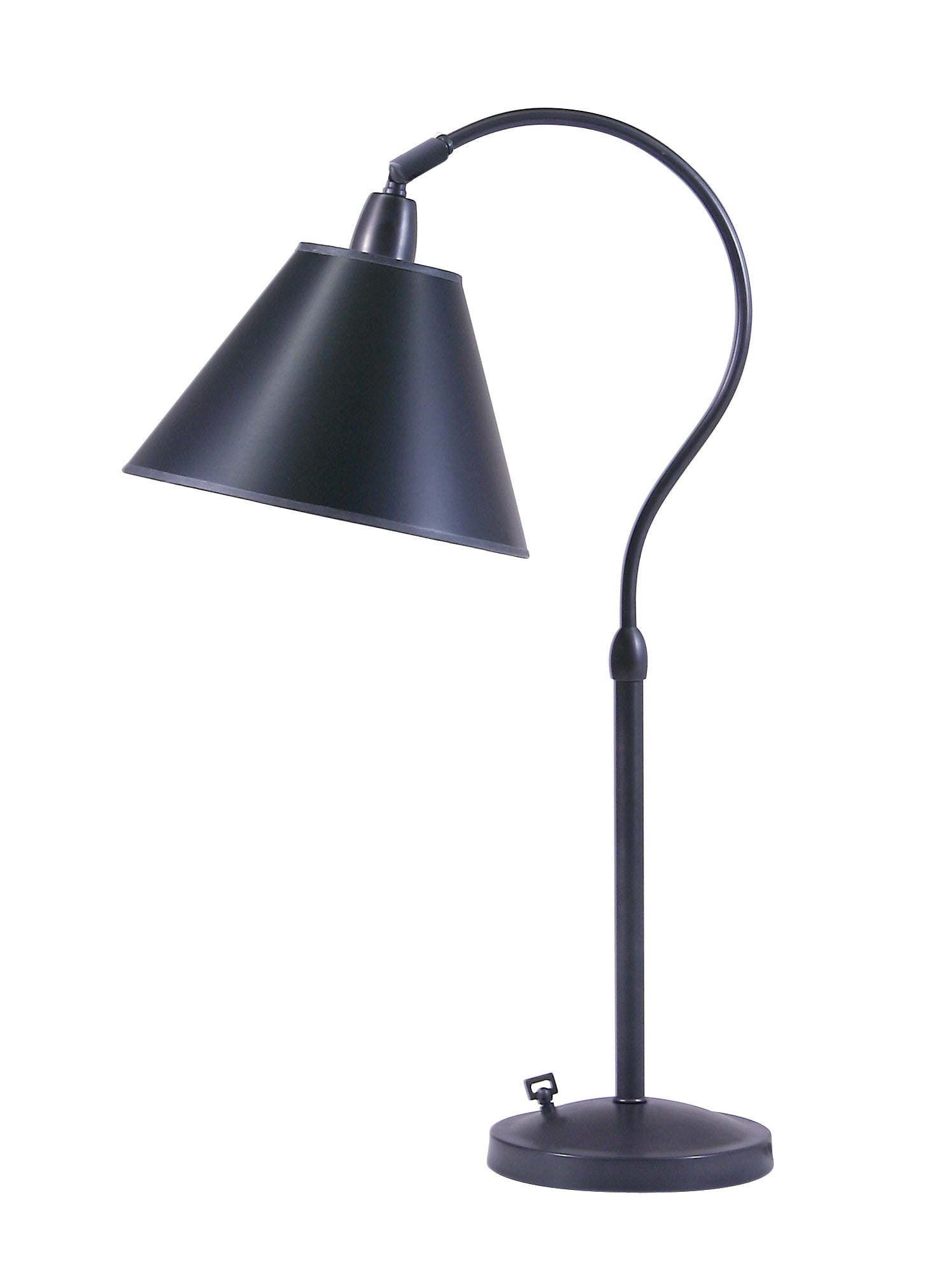 House of Troy Hyde Park Table Lamp Oil Rubbed Bronze w/Black Parchment HP750-OB-BP