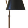 House of Troy Hyde Park Table Lamps Weathered Brass w/Black Parchment