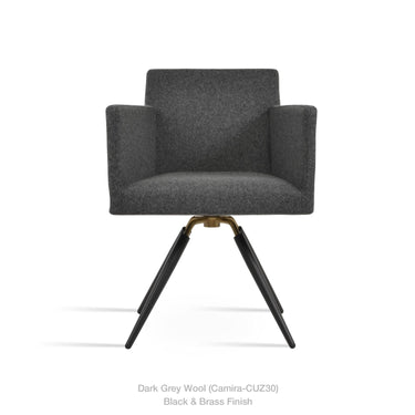 Harput Carrot Swivel Armchair by SohoConcept - New