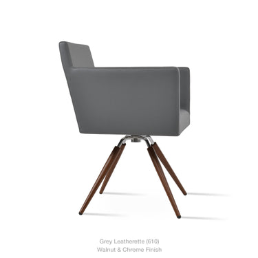 Harput Carrot Swivel Armchair by SohoConcept - New