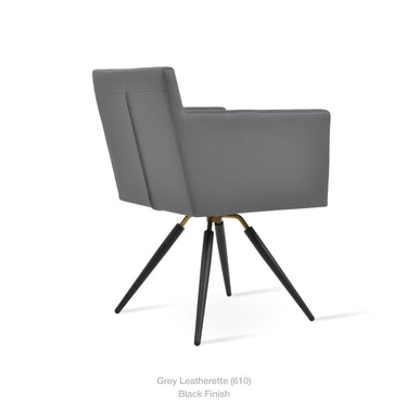 Harput Carrot Swivel Armchair by SohoConcept - New