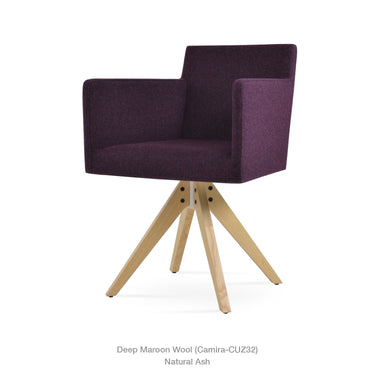 Harput Pyramid Swivel Armchair by SohoConcept - New